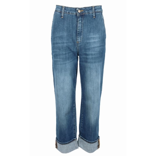 PANTALON VAL ELIO - LAUREN VIDAL - DENIM MOYEN - 2