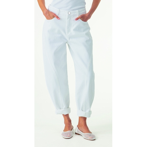 PANTALON 4038 ULYSSE - BLEU BLANC ROUGE - BLANC - 1