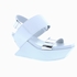 CHAUS DELTA WEDGE SANDAL - UNITED NUDE - BLANC
