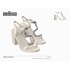 CHAUS 35775 SNAKE BLOCK - MELISSA - BEIGE