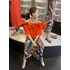 BLOUSE RIVA LIAZ - LAUREN VIDAL - ORANGE