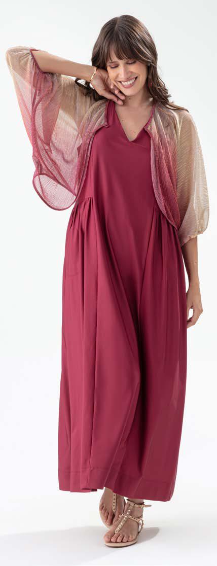 ROBE L 2066 PRODIGE - INDIES - CERISE