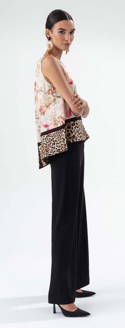 PANTALON 4031 FAUVE - BLEU BLANC ROUGE - NOIR