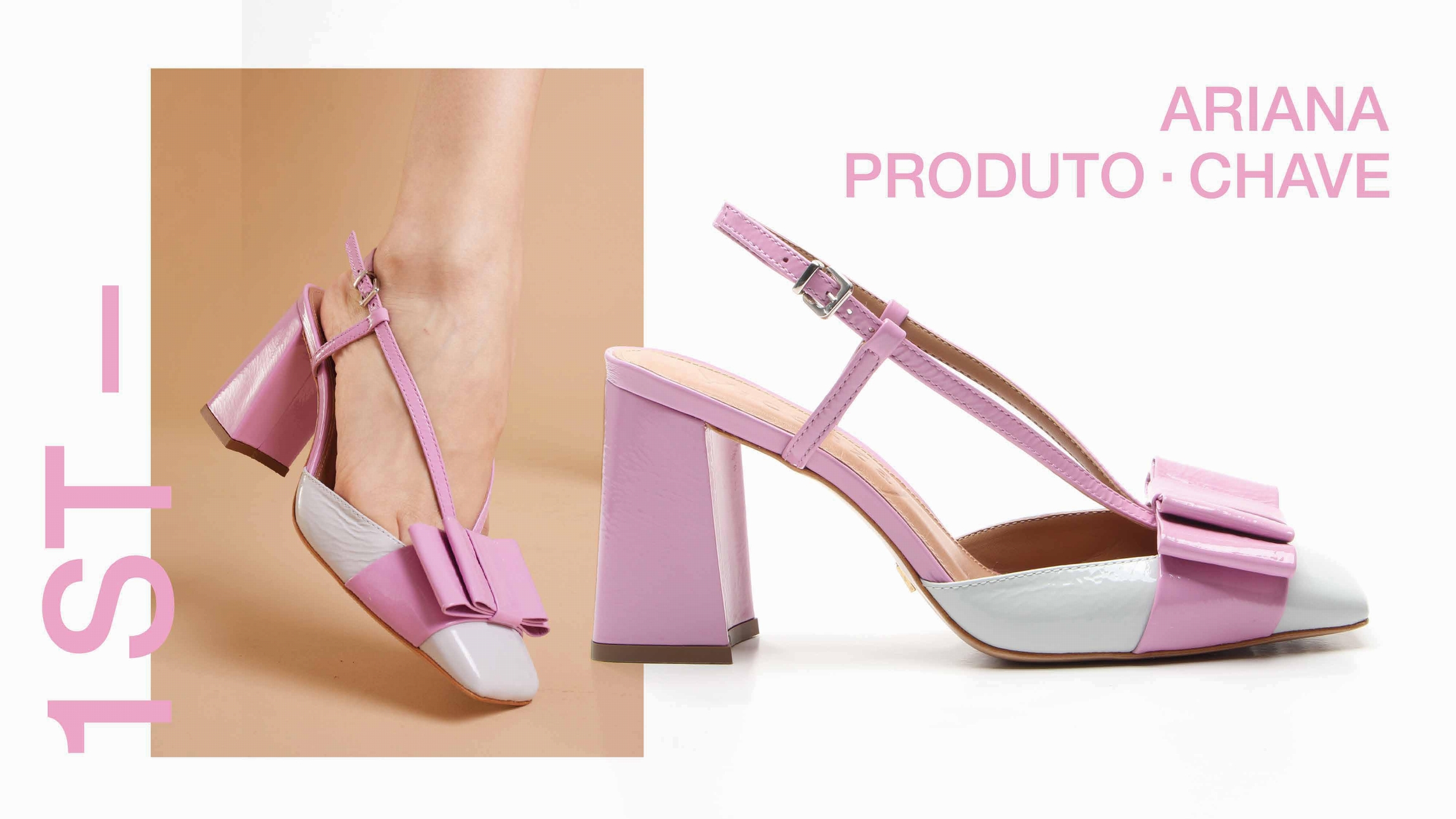 CHAUS 1798008 - VICENZA - ROSE/BLANC