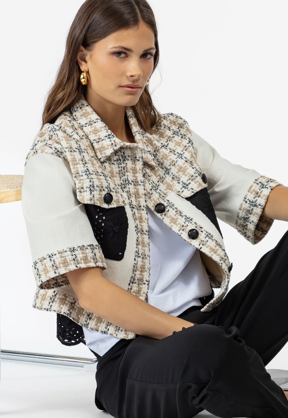 VESTE 4010 MARLON - BLEU BLANC ROUGE - MULTI