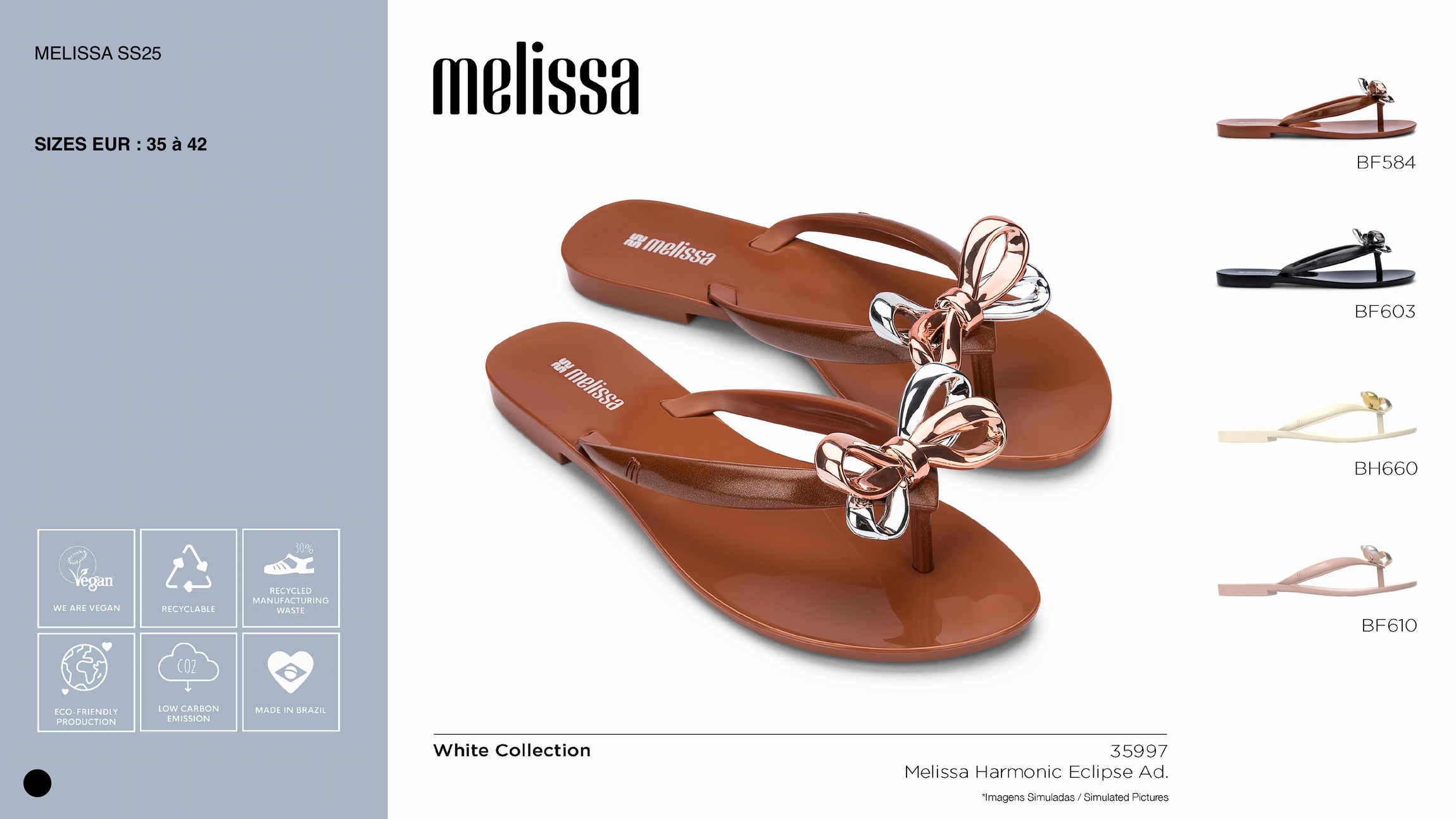CHAUS 35997 HARMONIC ECLIPSE - MELISSA - MARRON