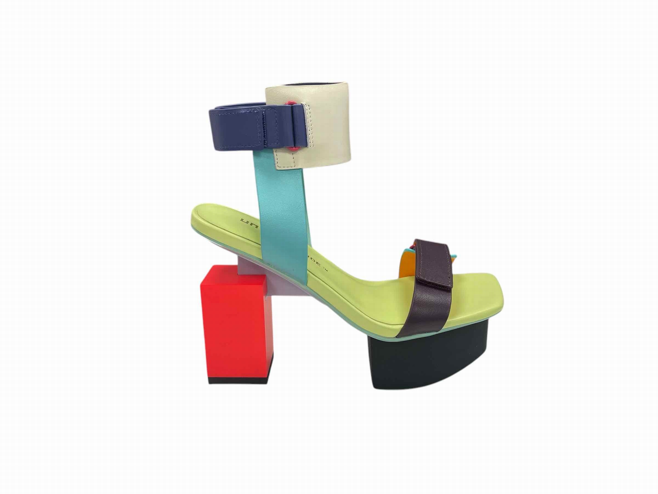 CHAUS CUBIST SANDAL - UNITED NUDE - MULTI