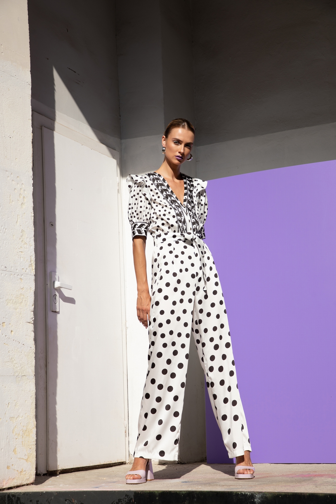 COMBINAISON A VERSUS - LESLIE - POIS