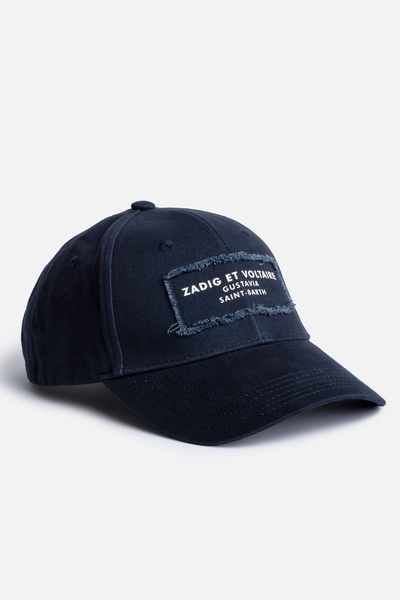 Zadig&Voltaire womens St Barts embroidered cotton cap -