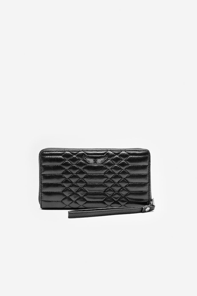 Padded wallet by Zadig&Voltaire, lambskin, eleven credit