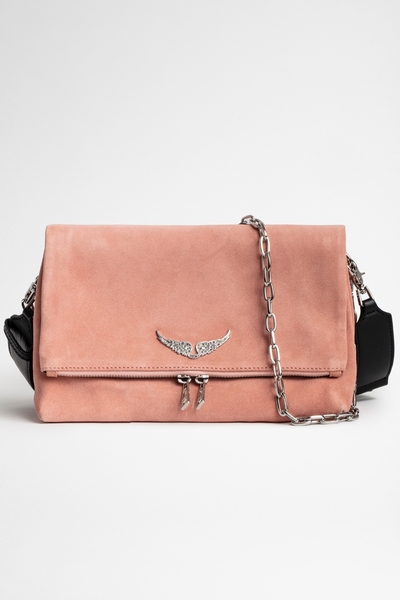Zadig&Voltaire womens suede bag, to be worn over the