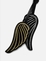 ROCK FEATHER KEYRING