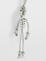 SKULL KEYRING METAL KEYRING