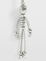 SKULL KEYRING METAL KEYRING