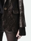 VALSE CRINKLED LEATHER BLAZER