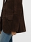 VANILLE SUEDE LEATHER BLAZER