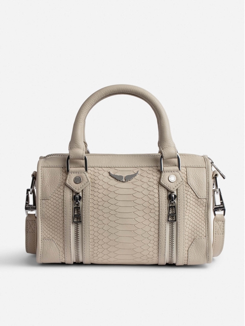 The Sunny XS bag is available this season in python-effect