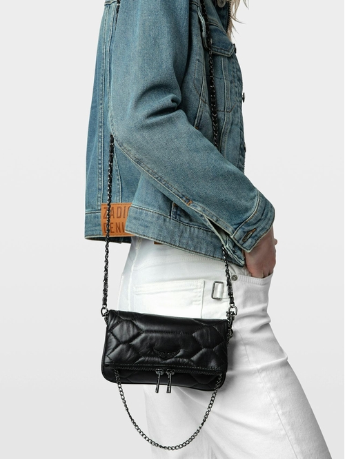 ROCK NANO QUILTED CLUTCH