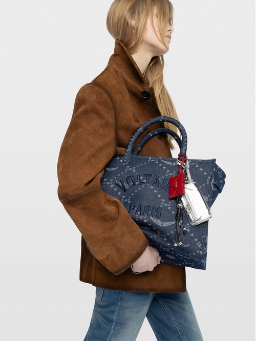 ANGEL MONOGRAM TOTE BAG