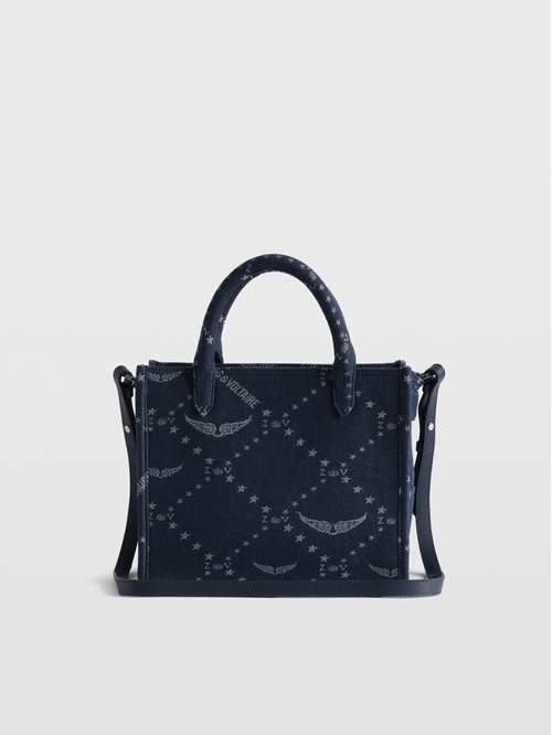 ANGEL XS DENIM MONOGRAM BAG
