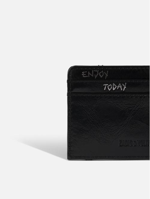 ZV PASS PATENT STUDS WALLET