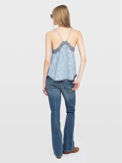 CHRISTY SILK CAMISOLE