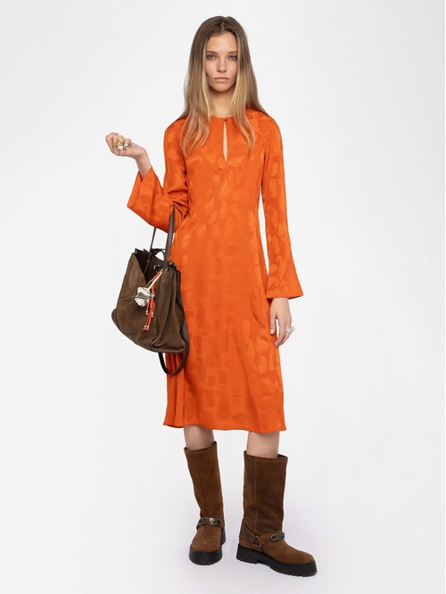 RANDON 100% SILK DRESS