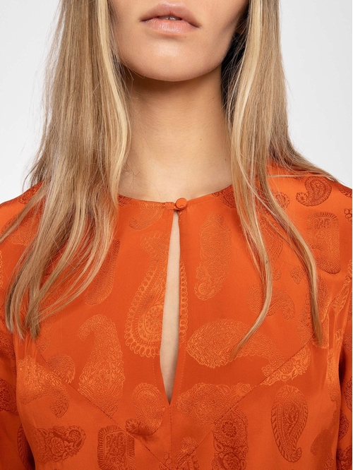 RANDON 100% SILK DRESS