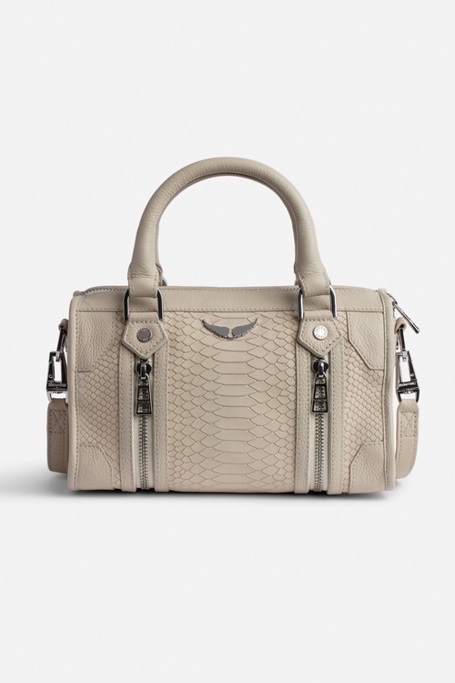 The Sunny XS bag is available this season in python-effect