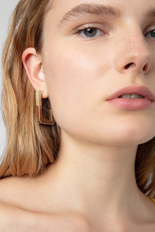 CECILIA STRASS EARRINGS