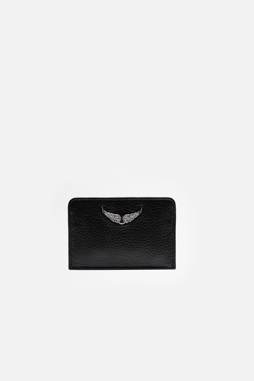 Card holder by Zadig&Voltaire, in lambskin. COMPOSITION: