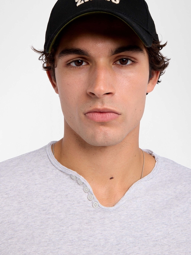 MONSATIR HENLEY T-SHIRT