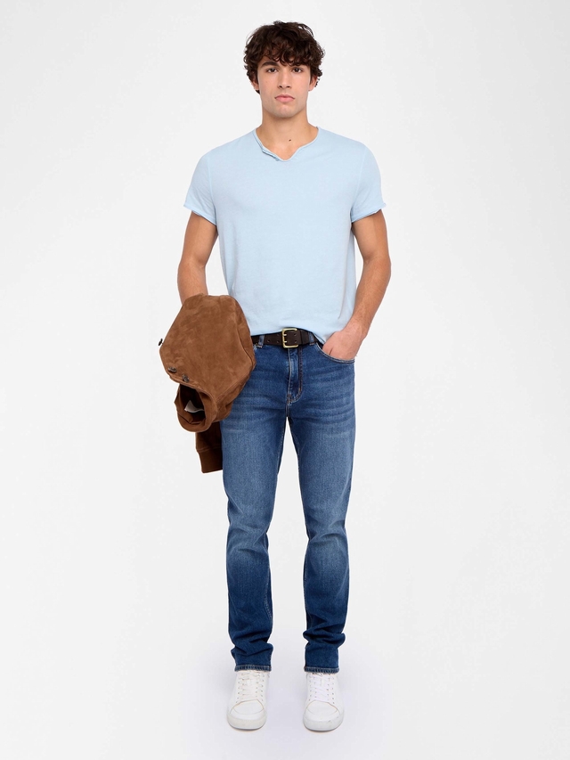 MONSATIR HENLEY T-SHIRT