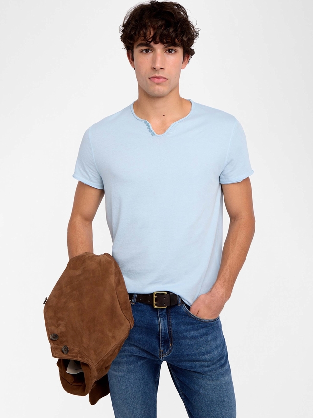 MONSATIR HENLEY T-SHIRT