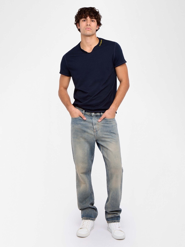 MONSATIR HENLEY T-SHIRT