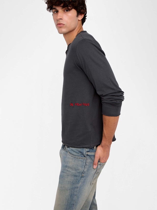 MONSATIR HENLEY T-SHIRT