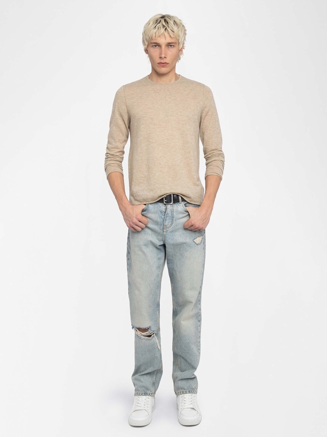 TEISS 100% CASHMERE SWEATER