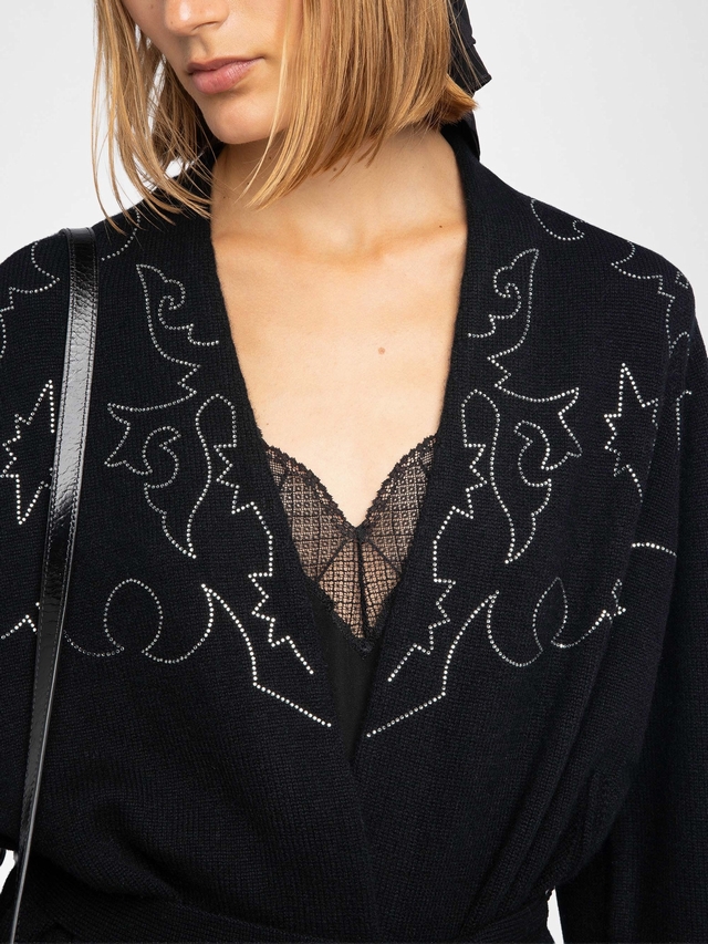 SALOMY CARDIGAN 100% CASHMERE