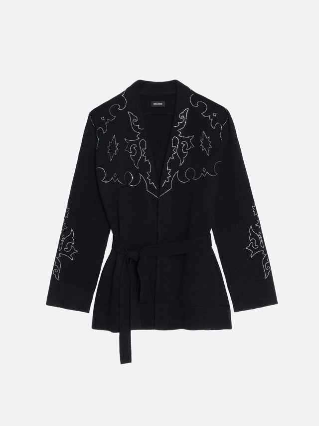 SALOMY CARDIGAN 100% CASHMERE