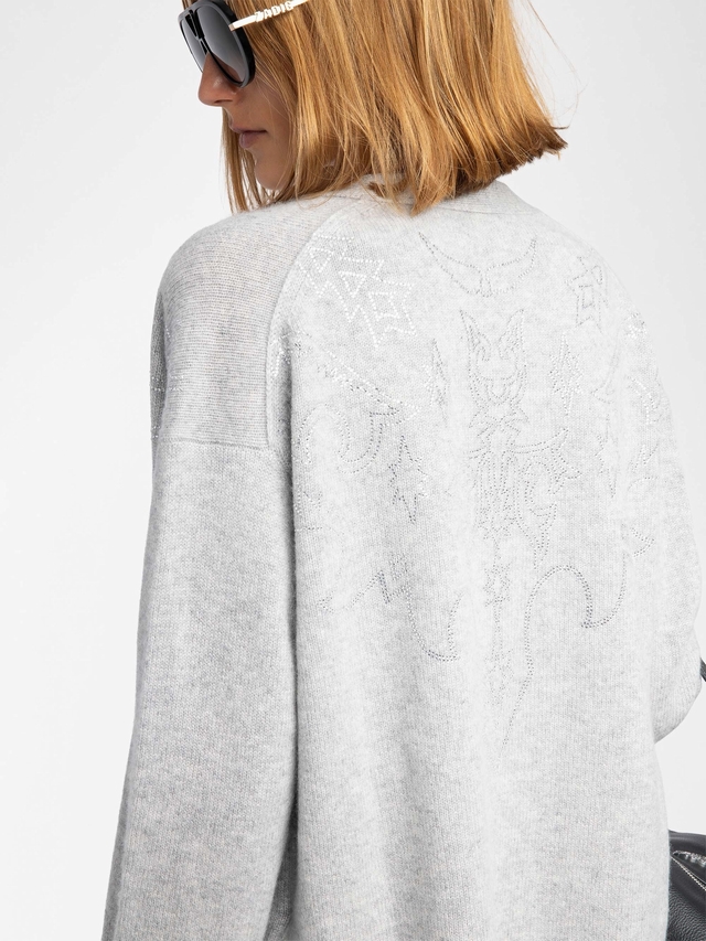 MIRKAZ CARDIGAN 100% CASHMERE