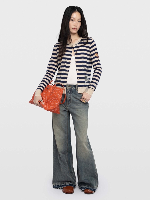  MISSYA 100% CASHMERE CARDIGAN