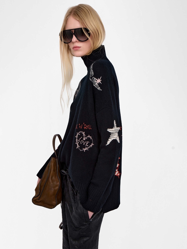 BLEEZA SWEATER  100% CASHMERE