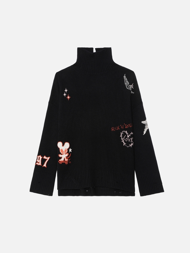 BLEEZA SWEATER  100% CASHMERE