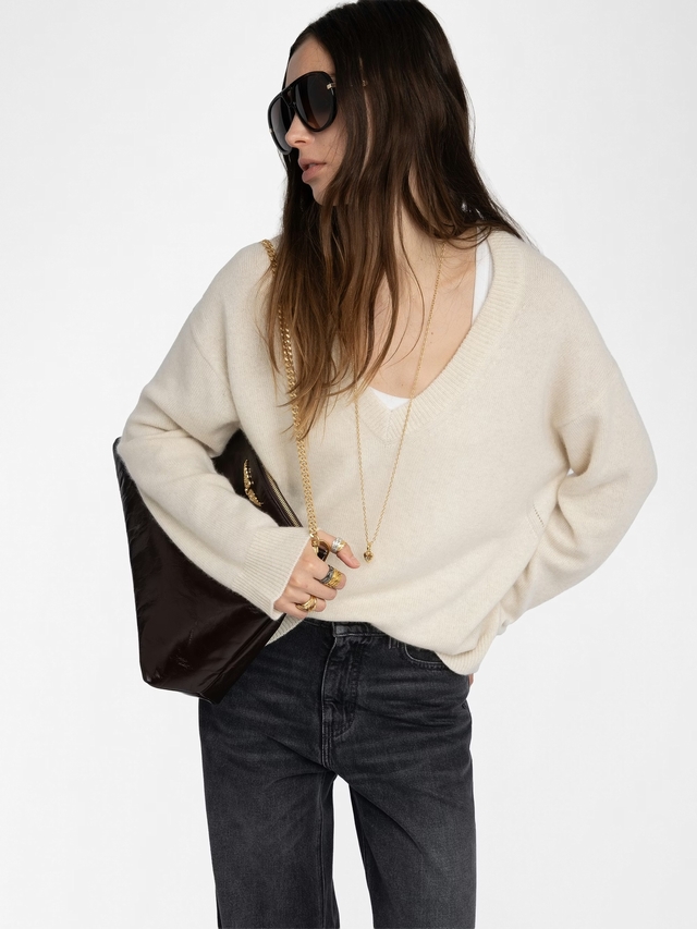 MIKYZ SWEATER 100% CASHMERE