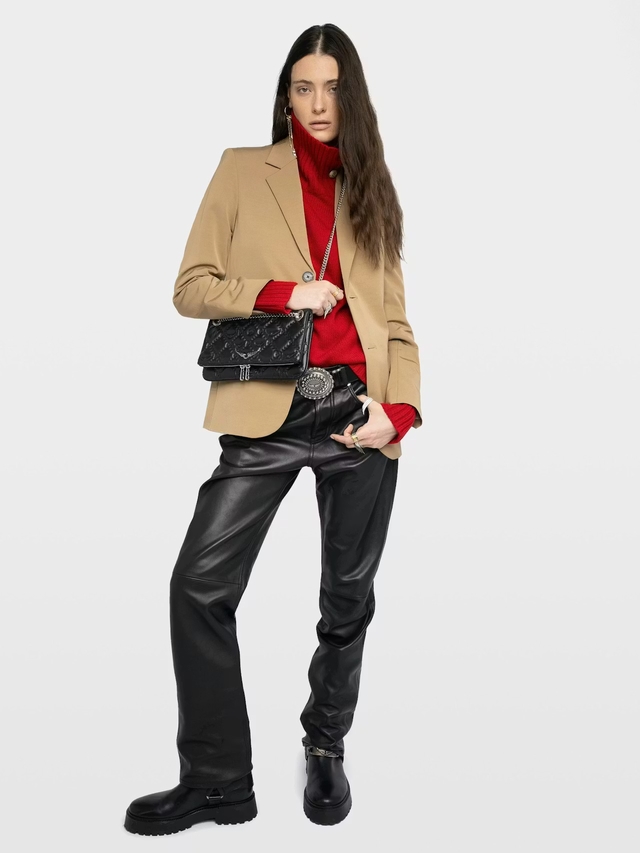 ROCK I I QUILTED MONOGRAM BAG