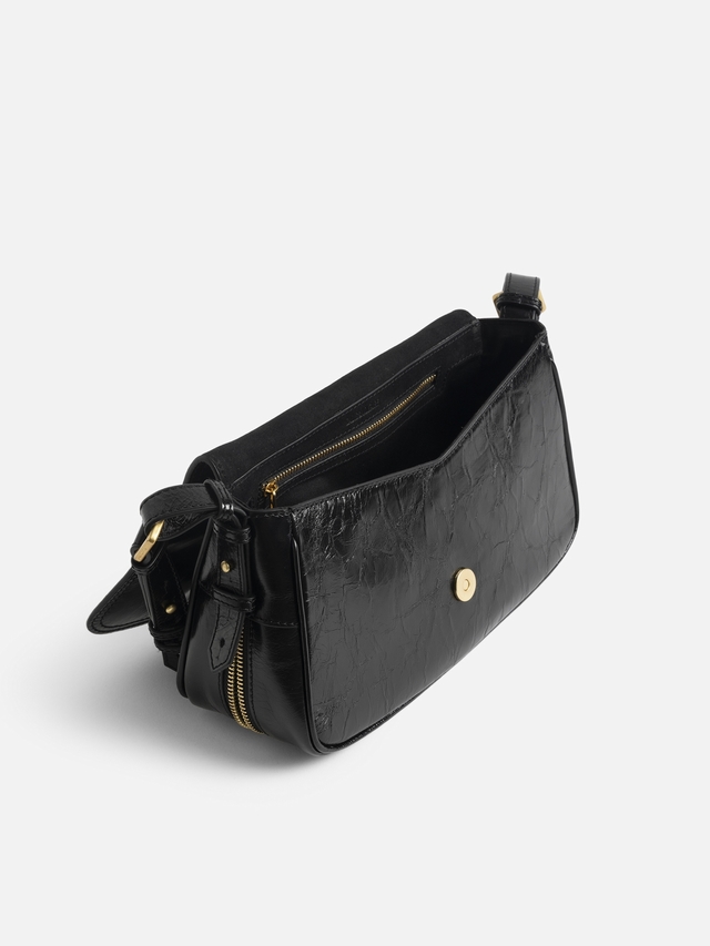 LE ZOUZOU VINTAGE PATENT BAG