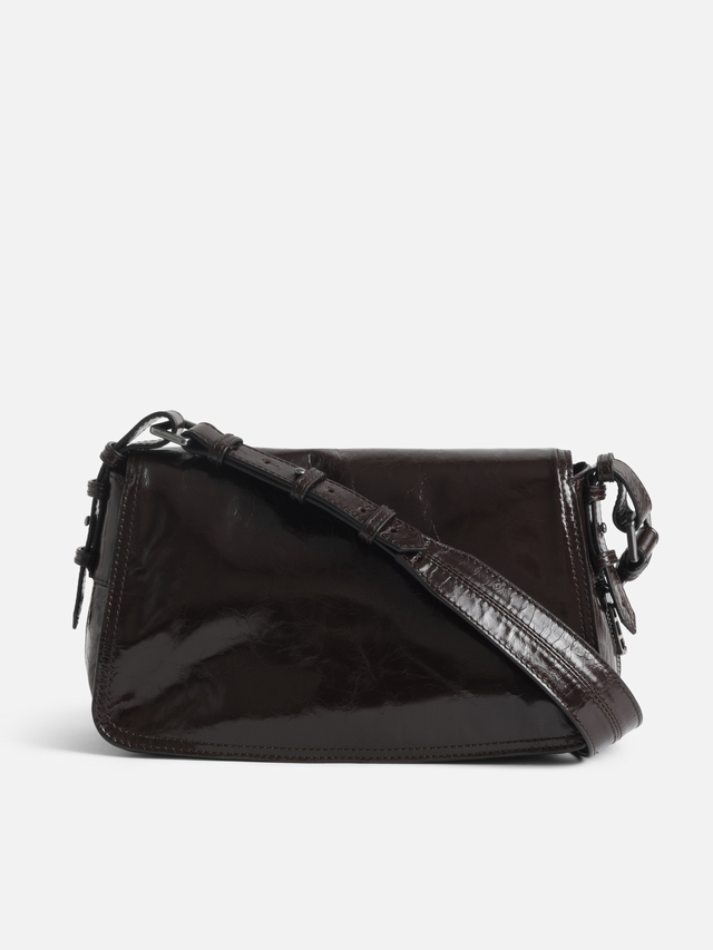 LE ZOUZOU VINTAGE PATENT BAG