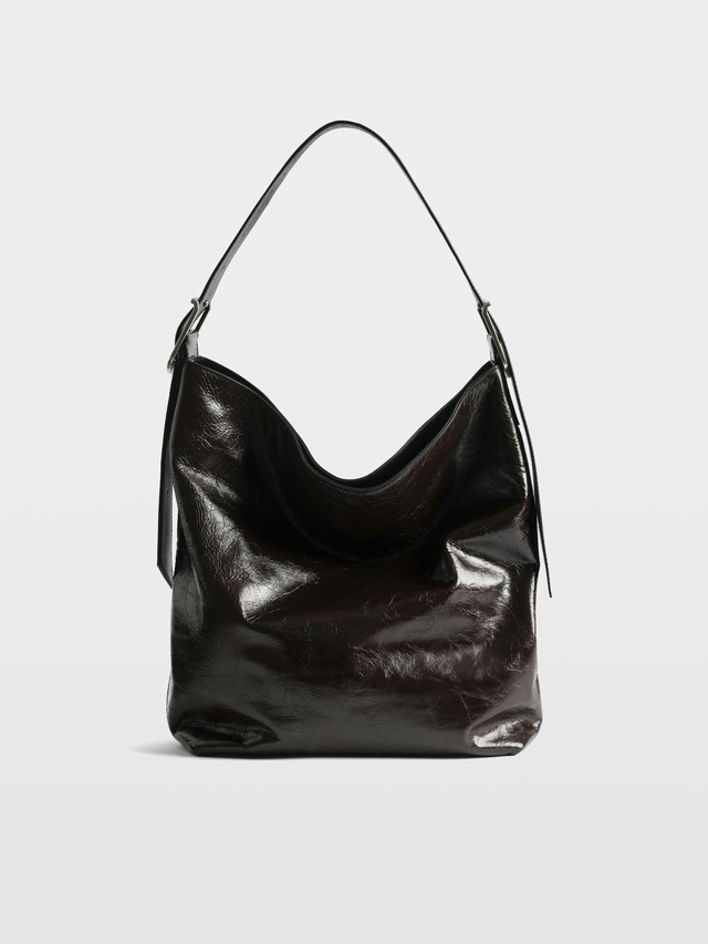 JANE HOBO VINTAGE PATENT BAG