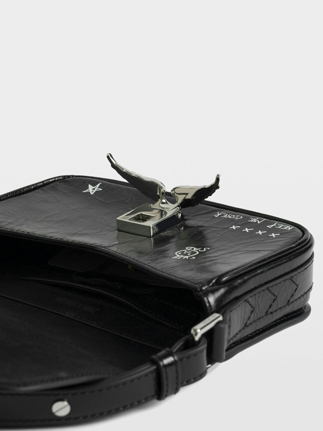 LE ZAZI VINTAGE GRAFFITI BAG