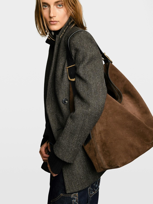 JANE HOBO XL SUEDE BAG